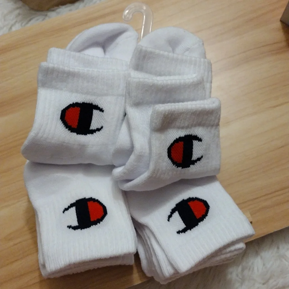 Champion 10 Pair Youth Quarter Socks 5Y-7Y 🆕